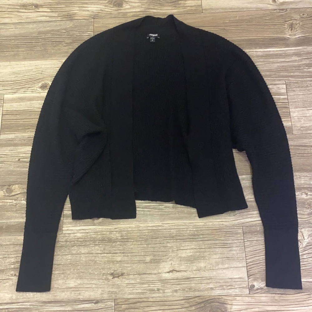 Express women’s black sweater size small petite